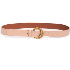 NWT Nordstrom Raffia Buckle Belt